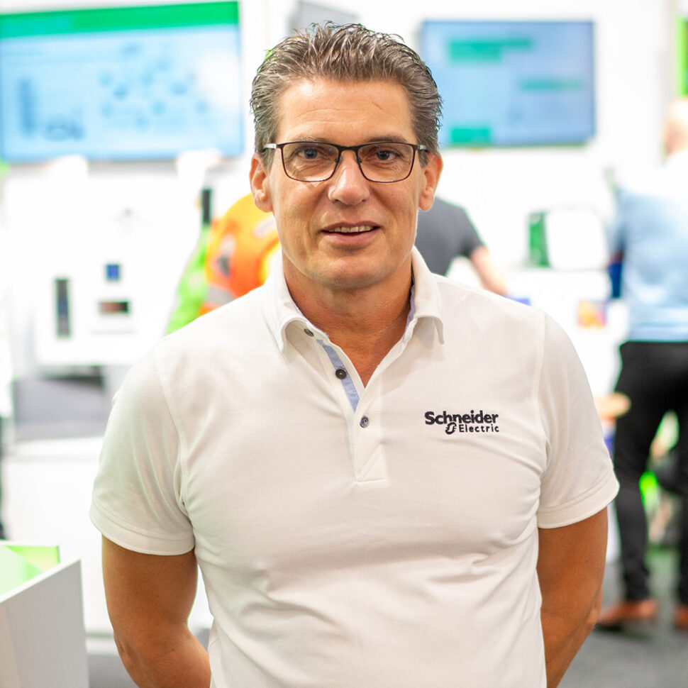 Robert Palm, produktchef Schneider Electric. 